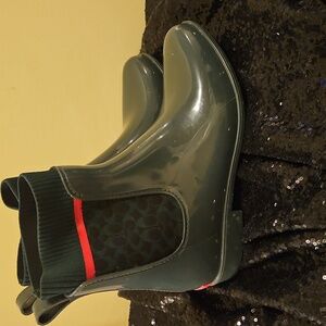 Coach Black and Pink Interior Detail